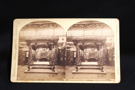 1876年,中國館立體照片 1876年,中國館立體照片